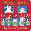 Book cover for "Moo, baa, fa la la la la!".