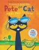 Book cover for "Pete the cat and his magic sunglasses".