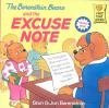 Book cover for "The Berenstain bears and the excuse note".